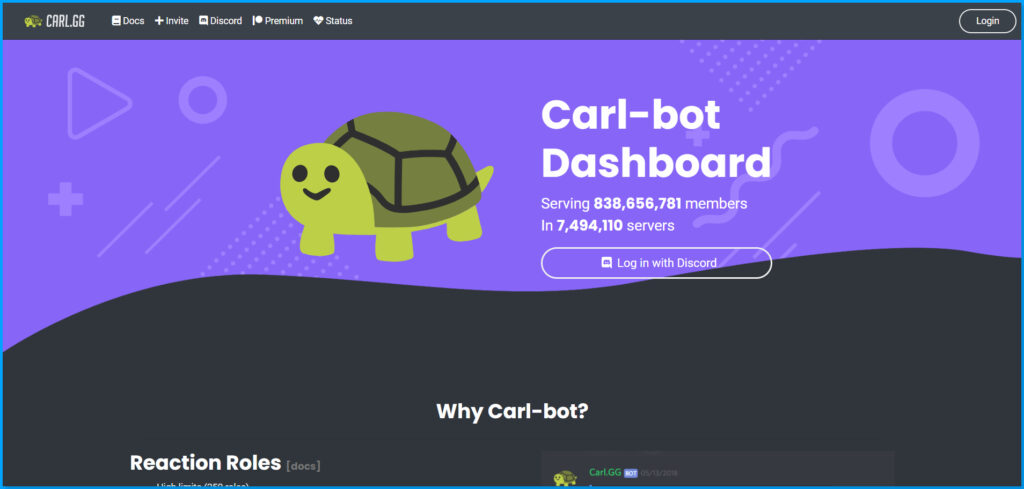 Carl-bot-Official-website