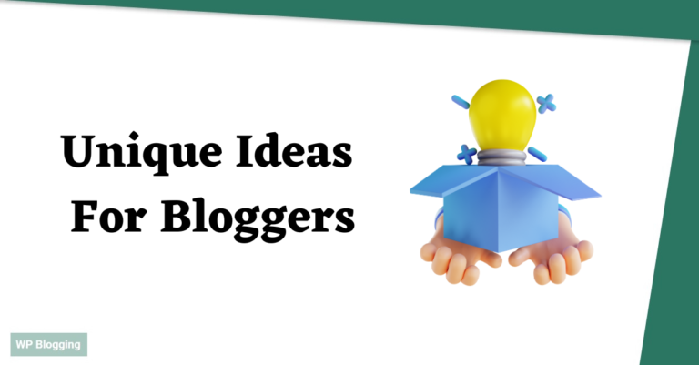 Thinking Outside the Blog: Creative & Unique Ideas For Bloggers