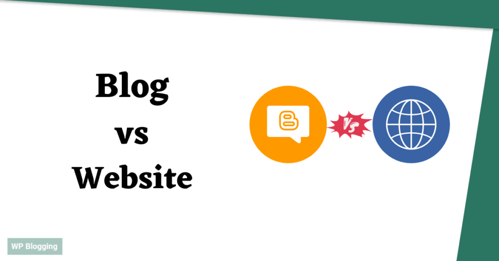 What Is the Difference Between a Blog and a Website