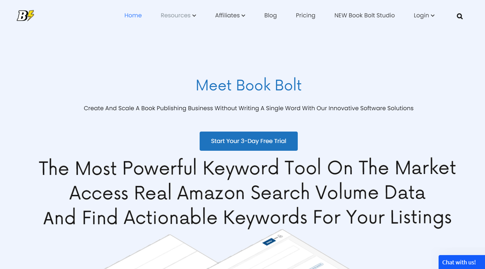 Book Bolt website