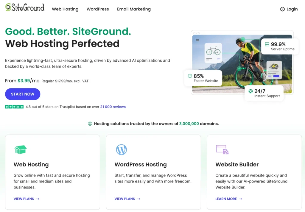 Siteground Review